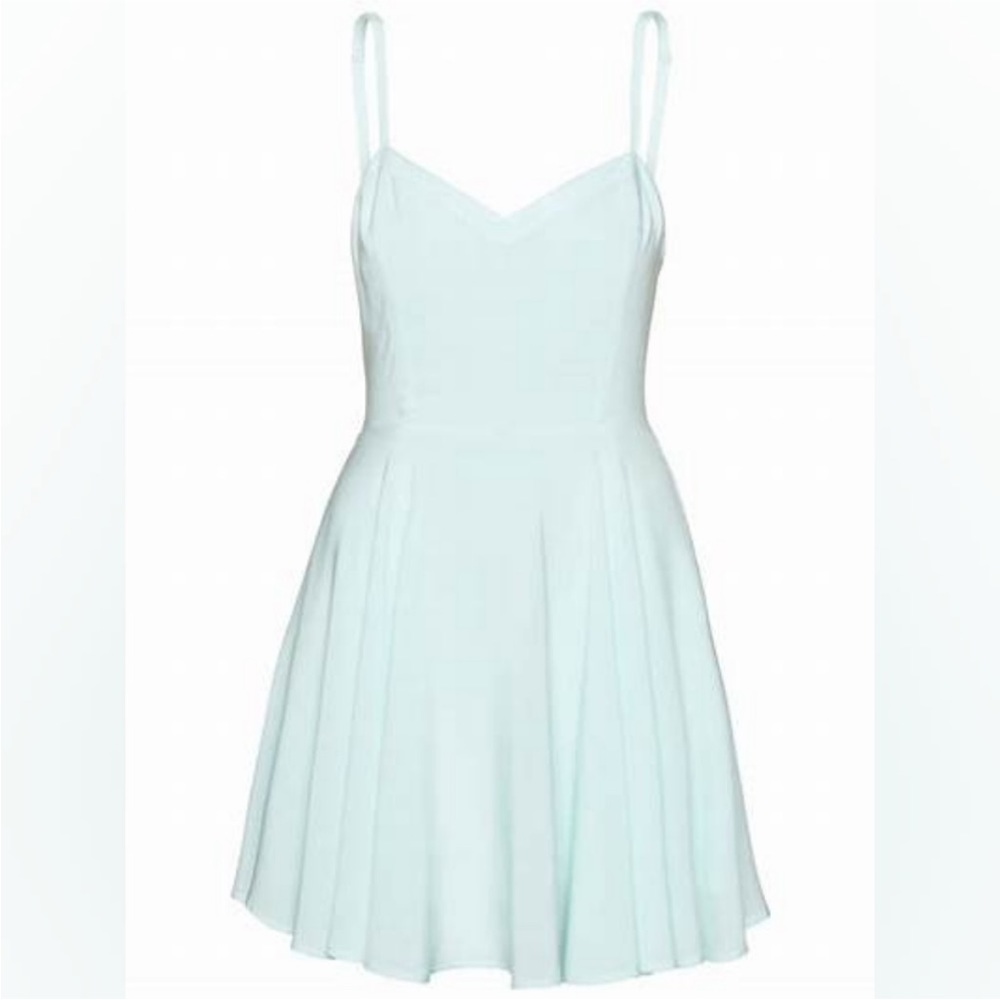 Aritzia Talula Lipinski Sweetheart Dress in MINT color